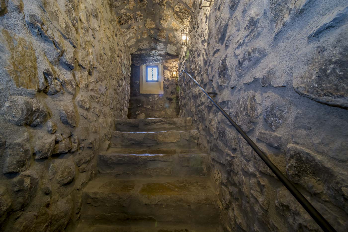 Escaleras de más de mil años a la zona de juegos